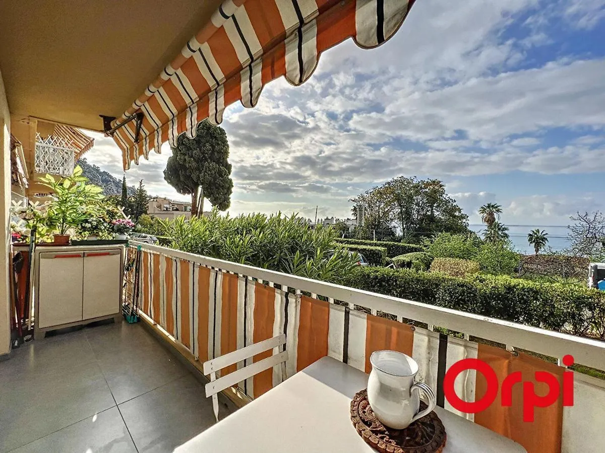 Calme 2 Pieces Avec Wifi, Terrasse Et Vue Mer A Menton - Fr-1-647-19 France