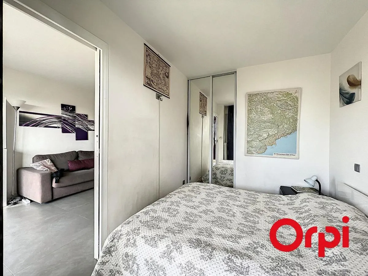 Appartamento Calme 2 Pieces Avec Wifi, Terrasse Et Vue Mer A Menton - Fr-1-647-19