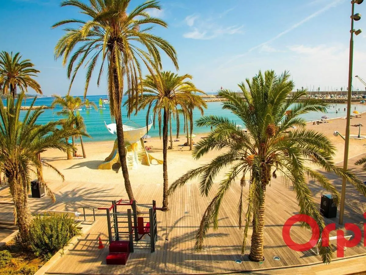 Appartamento Calme 2 Pieces Avec Wifi, Terrasse Et Vue Mer A Menton - Fr-1-647-19 Francia