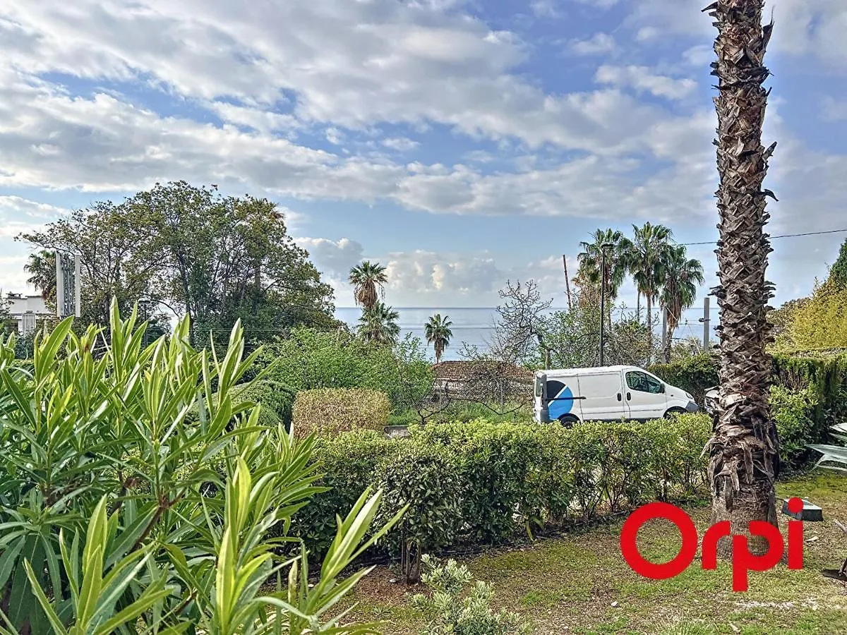 Calme 2 Pieces Avec Wifi, Terrasse Et Vue Mer A Menton - Fr-1-647-19